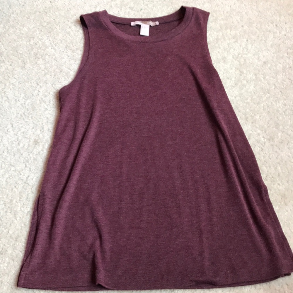 Forever 21 maroon tank top